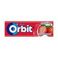 Košļājamā gumija Orbit Strawberry, 14 g