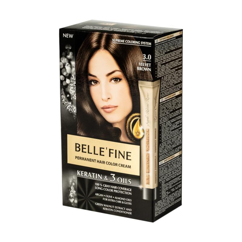 Matu krēmkrāsa  LA BELLA,  dažādi toņi