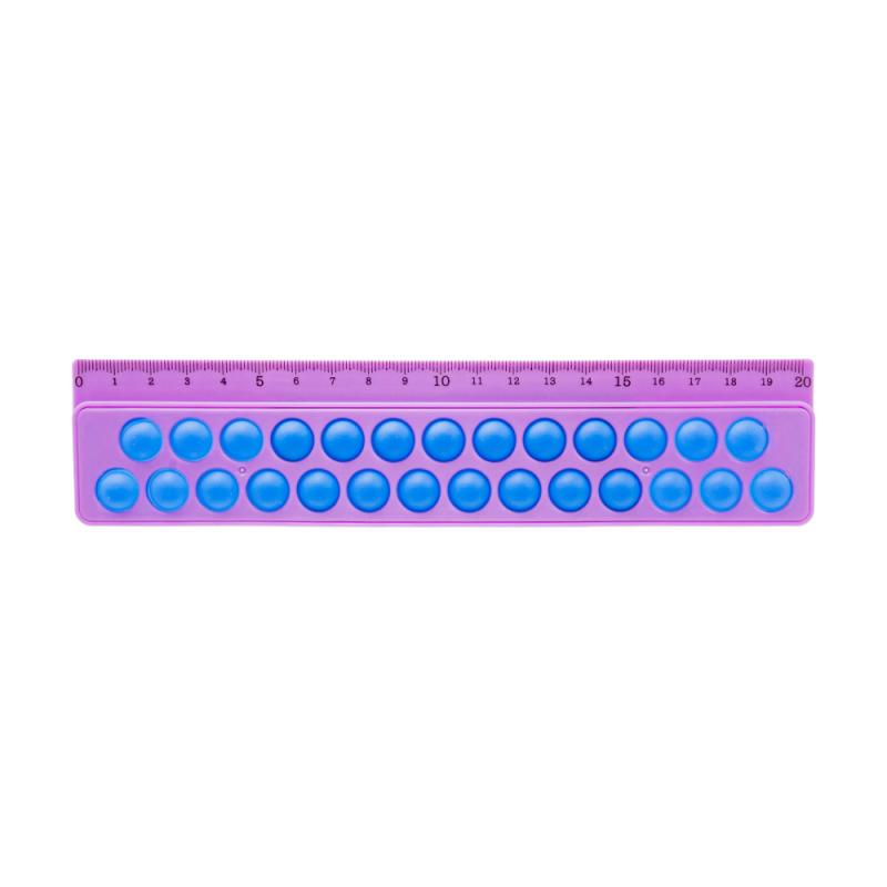 Pop it lineāls, Hupper Dupper, 20 cm, dažādas krāsas