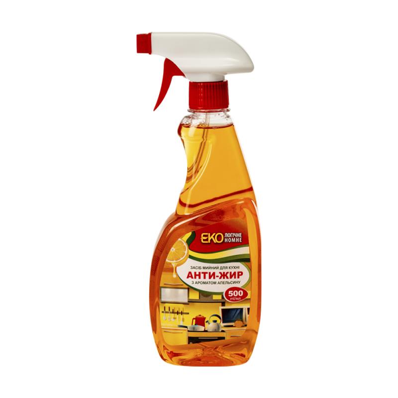 Virtuves un taukainu virsmu tīrīšanas līdzeklis Eko, 500 ml