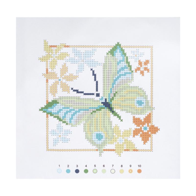 Pērļadatu komplekts ar rāmi, 20х20 cm