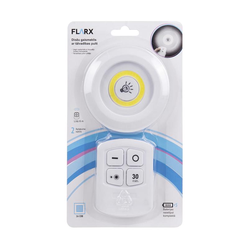 LED lampa ar tālvadības pulti