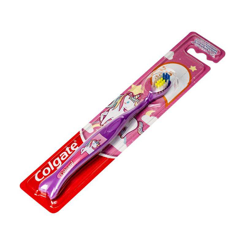 Bērnu zobu birste Colgate Extra Soft Kids, piemērots no 2 gadiem