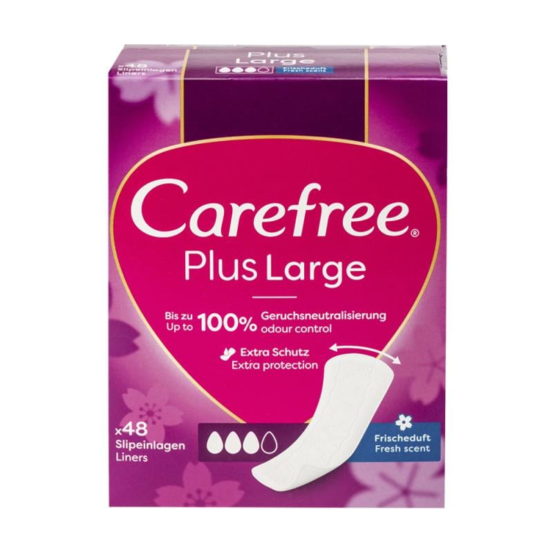 Ikdienas ieliktnīši CAREFREE Plus Large, 48 gab.