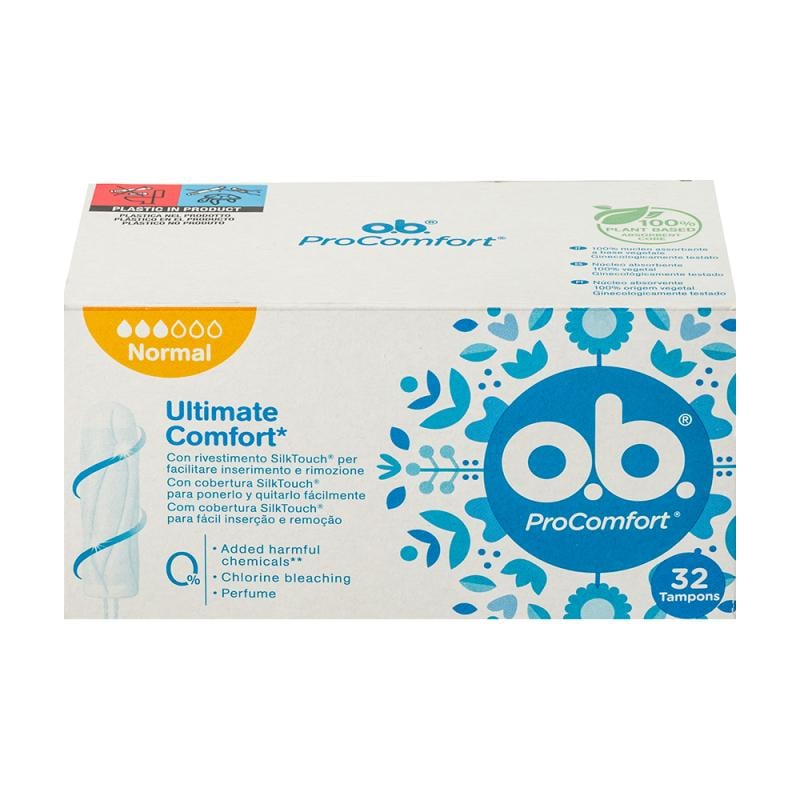 Tamponi O.B. Procomfort, Normal, 32 gab.