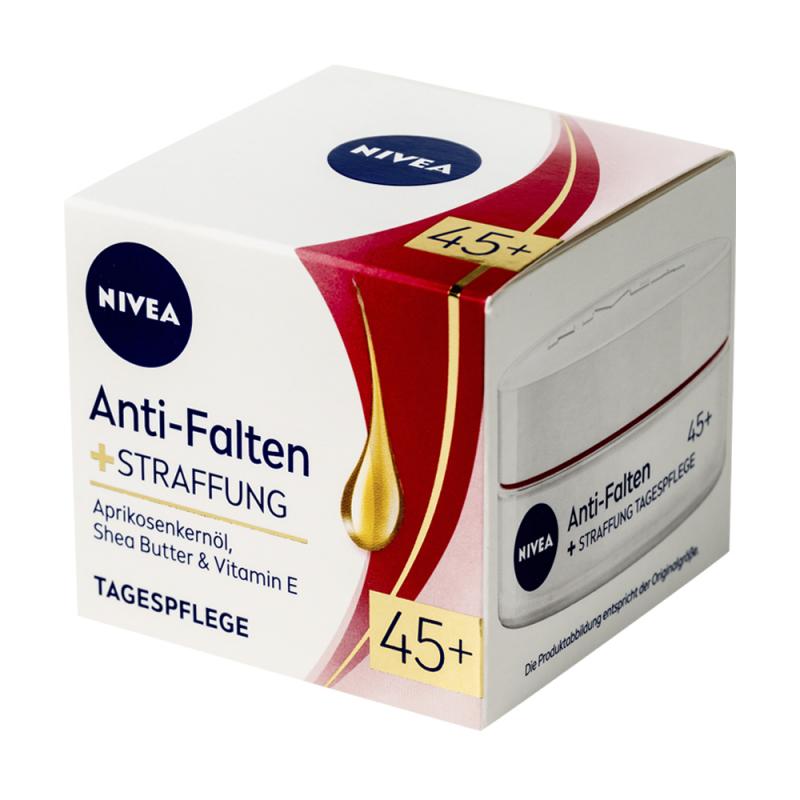 Sejas krēms Nivea pretgrumbu 45+, 50 ml