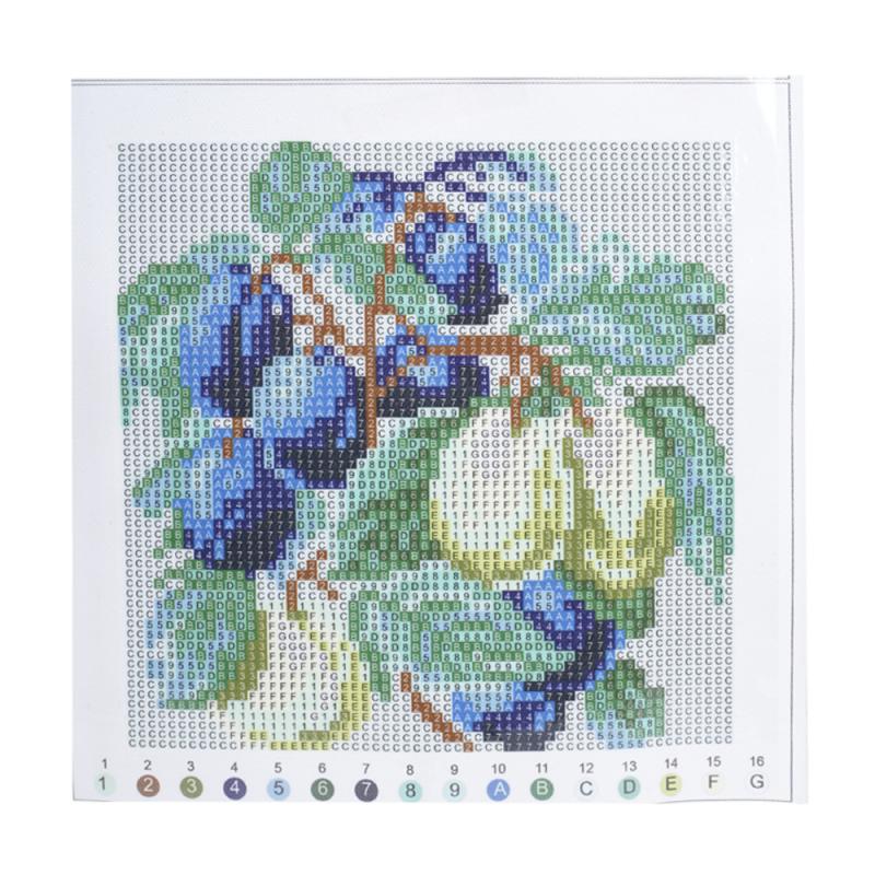 Pērļadatu komplekts ar rāmi, 20х20 cm