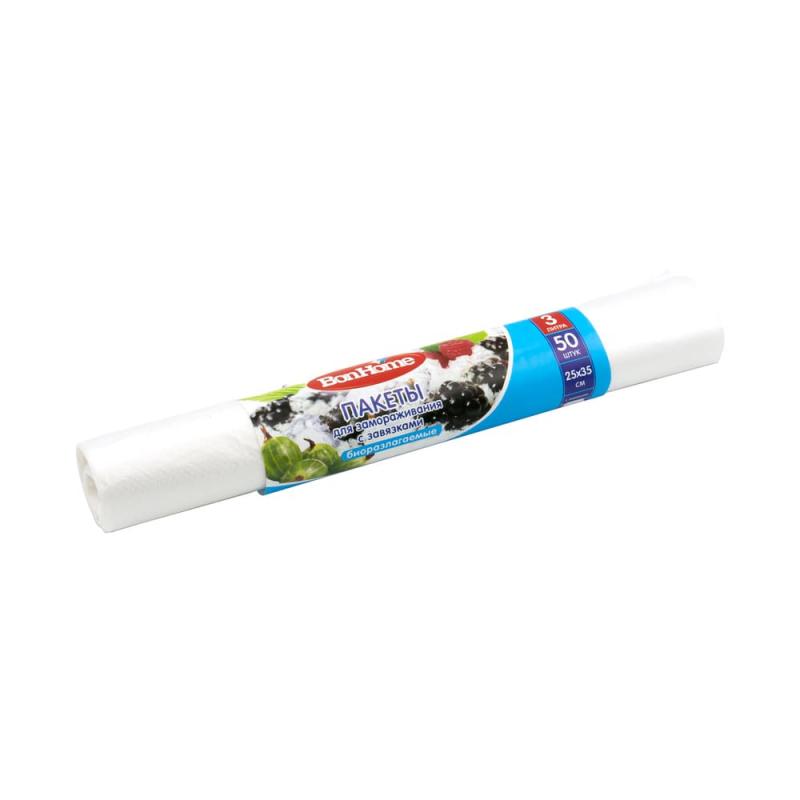 Maisiņi produktu saldēšanai 3 l, 50 gab.