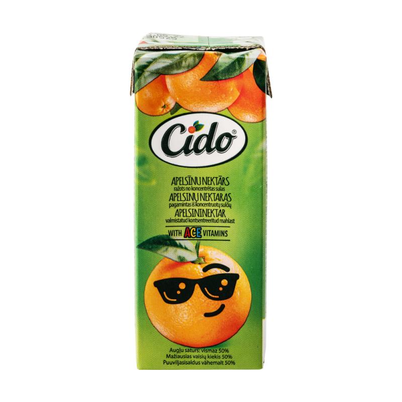 Apelsīnu nektārs Cido, 0.2 l