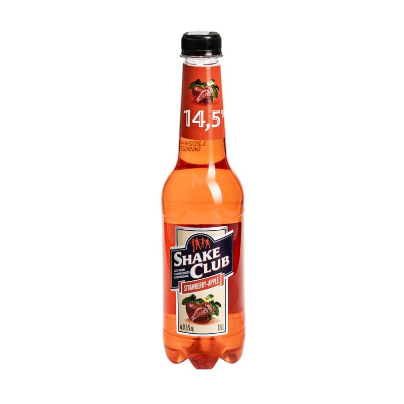 Gāz.alk.kokt.SHAKE CLUB 0.5L 14.5% sort