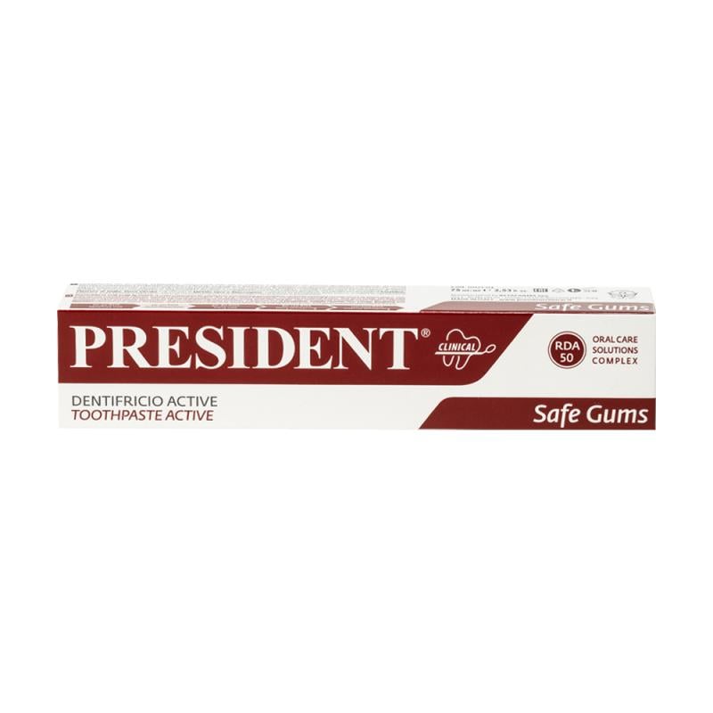 Zobu pasta President Active, 75 ml