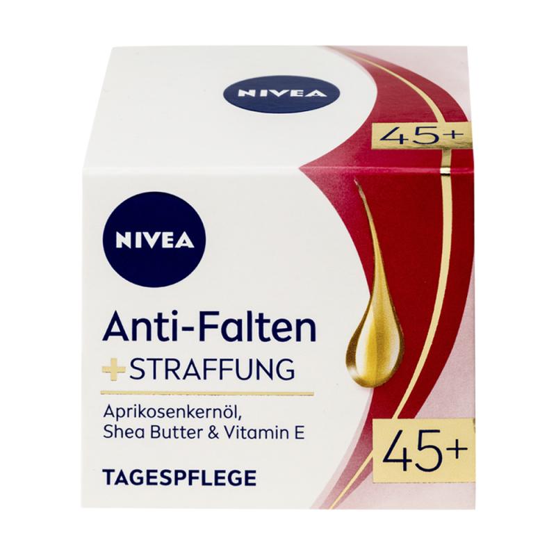 Sejas krēms Nivea pretgrumbu 45+, 50 ml