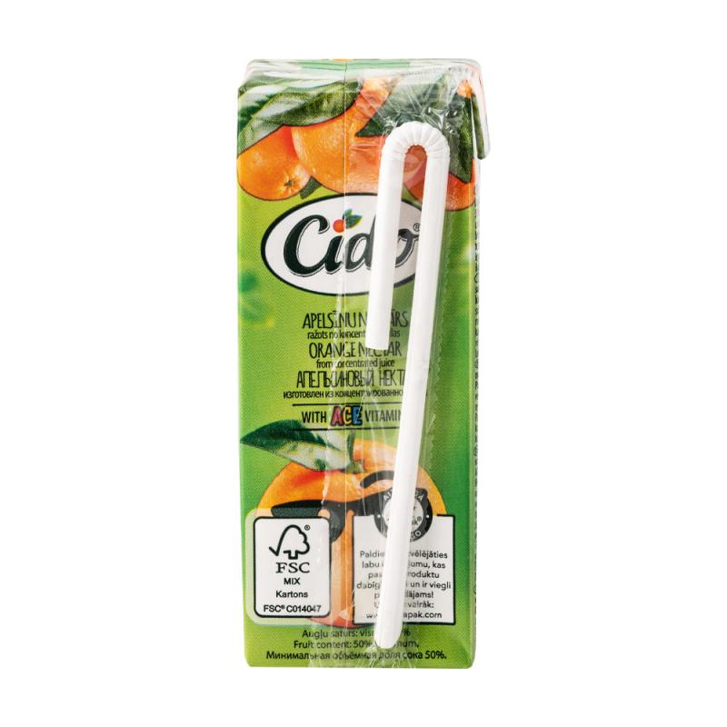 Apelsīnu nektārs Cido, 0.2 l