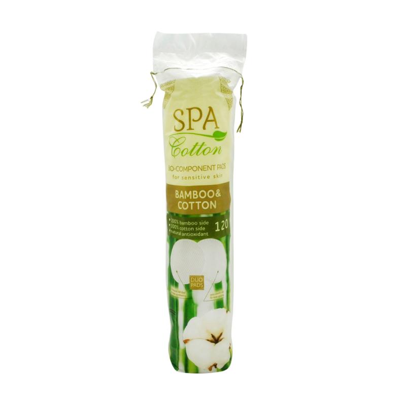 SPA Cotton vates plāksnītes Bamboo&Cotton, 120 gab