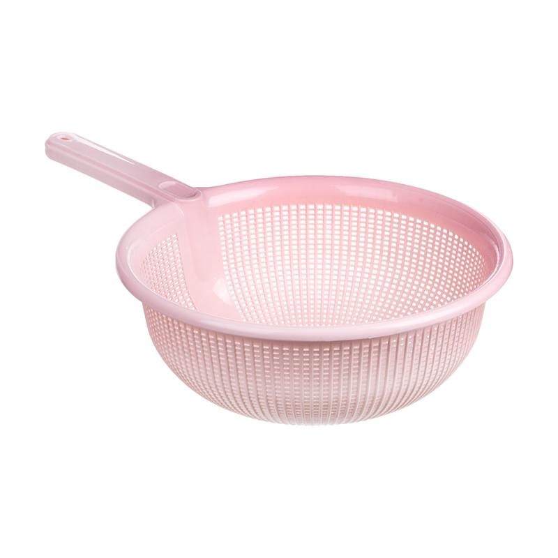 Plastmasas virtuves siets ar rokturi