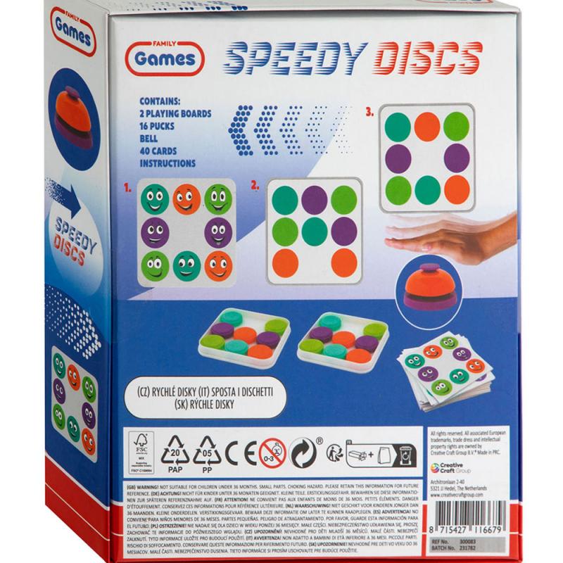 Galda spēle Speedy Discs