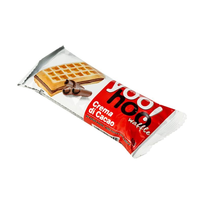 Beļģu vafeles YooHoo, 50 g