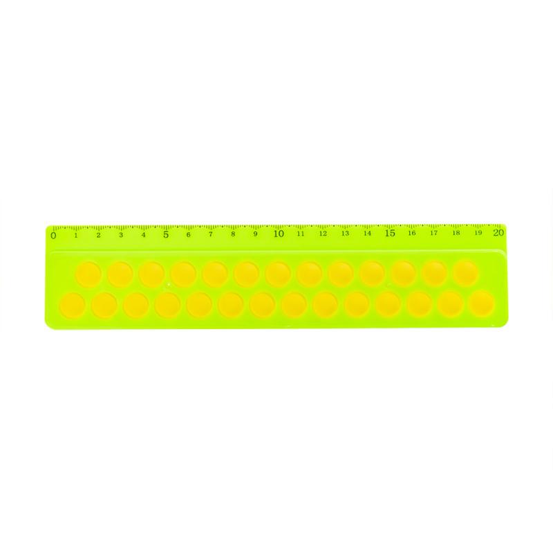 Pop it lineāls, Hupper Dupper, 20 cm, dažādas krāsas