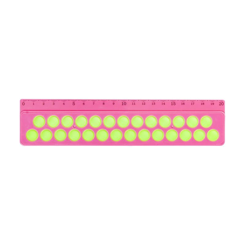 Pop it lineāls, Hupper Dupper, 20 cm, dažādas krāsas
