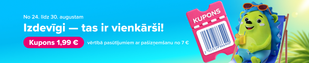 Ļoti izdevīgs kupons! Ļoti izdevīgs kupons!