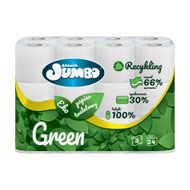 Tualetes papīrs SŁONIK JUMBO, 3 slāņu, 24 ruļļi