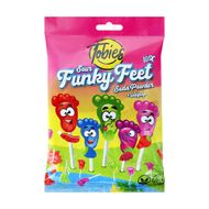 Ledenes uz kociņa Tobies Funky Feet, 90 g