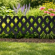 Dekoratīvs dārza žogs Rombiņi