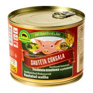 Sautēta cūkgaļa ar garš Premium 525g