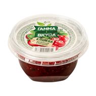 Sasmalcinātas dzērvenes ar cukuru Gamma Vkusa, 200 g