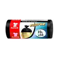 Atkritumu maisi melni, 35 l, 50 gab.