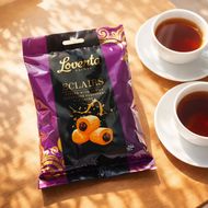 Īrisa konfektes ar šokolādes pildījumu Loventa Eclairs, 160 g