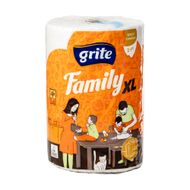 Papīra dvielis Grite Family, 250 loksnes, 2 slāņi