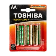 Baterijas, Toshiba, AA, 4 gab.