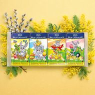 Lieldienu piena šokolādes, 4x15 g