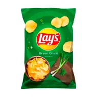 Čipsi Lay's ar zaļo lociņu garšu, 130 g
