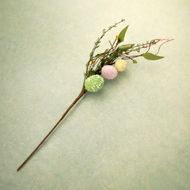 Dekoratīvs Lieldienu zars, 53 cm