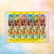 Šokolādes zaķīši uz kociņa, 6 x 15 g