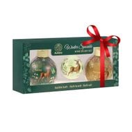 Dāvanu komplekts: vannas putas 300 ml, vannas sāls 300 g, vannas bumba