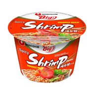 Nūdeļu zupa Nongshim ar garneļu garšu, asā, 115 g
