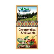 Zāļu tēja citronmelisa/vilkābele Verhovinka, 20x2 g