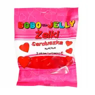 Želejas konfektes Bobo_Jelly, sirsniņas, 80 g