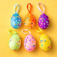 Dekoratīvo olu komplekts, 6 gab.