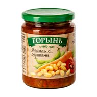 Pupiņas ar dārzeņiem Gorin, 430 g