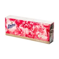 Linteo Premium papīra kabatlakatiņi, 4 slāņi, 10×10 gab.