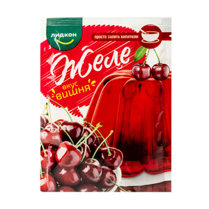 Želejas ar augļu garšu,  80 g