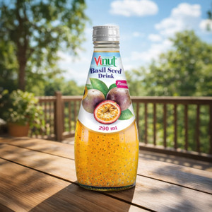 Dzēriens ar bazilika sēklām Vinut, dažādas garšas, 290 ml