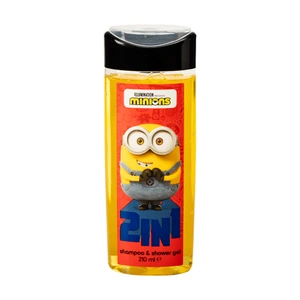 Bērnu šampūns-dušas želeja Minions divi vienā, 210 ml