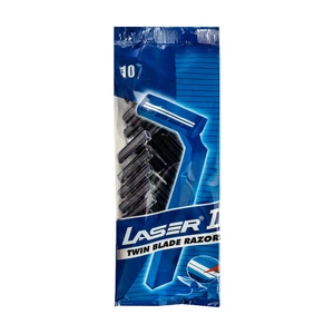 Vienreizlietojami skuvekļi vīriešiem Laser, 2 asmeņi, 10 gab.