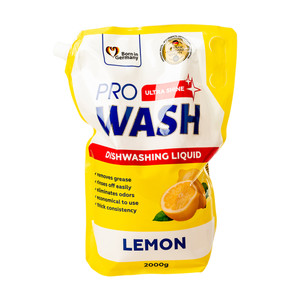 Trauku mazgāšanas līdzeklis PRO WASH, citronu, 2 l