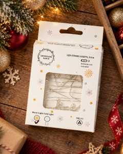 Ziemassvētku virtene, 3,4 m, 100LED